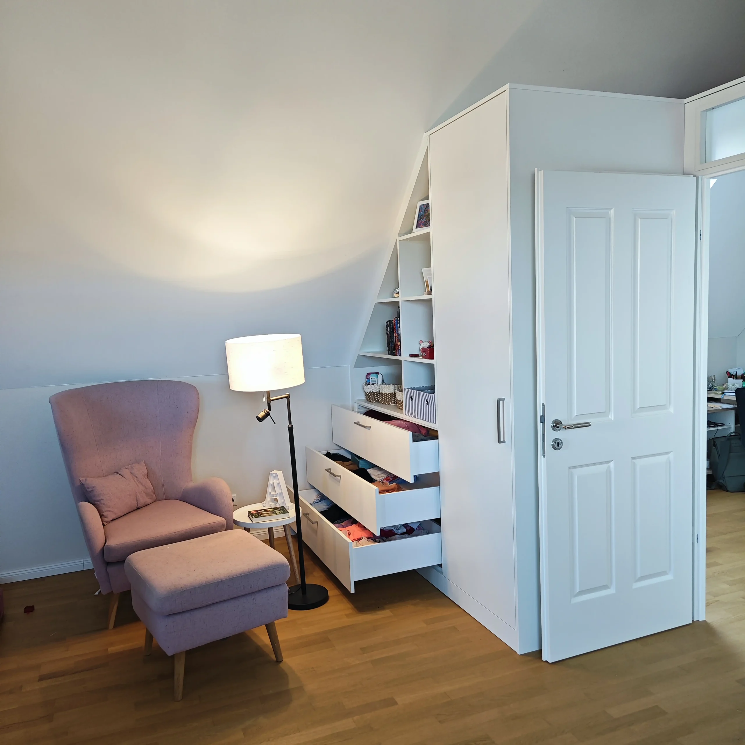 RAUMTRENNER | HOMEOFFICE + KINDERZIMMER